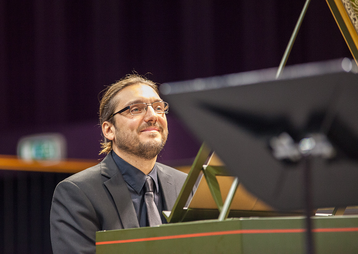 Javier Núñez. East Cork Early Music Festival 2013. Photo by John Finn