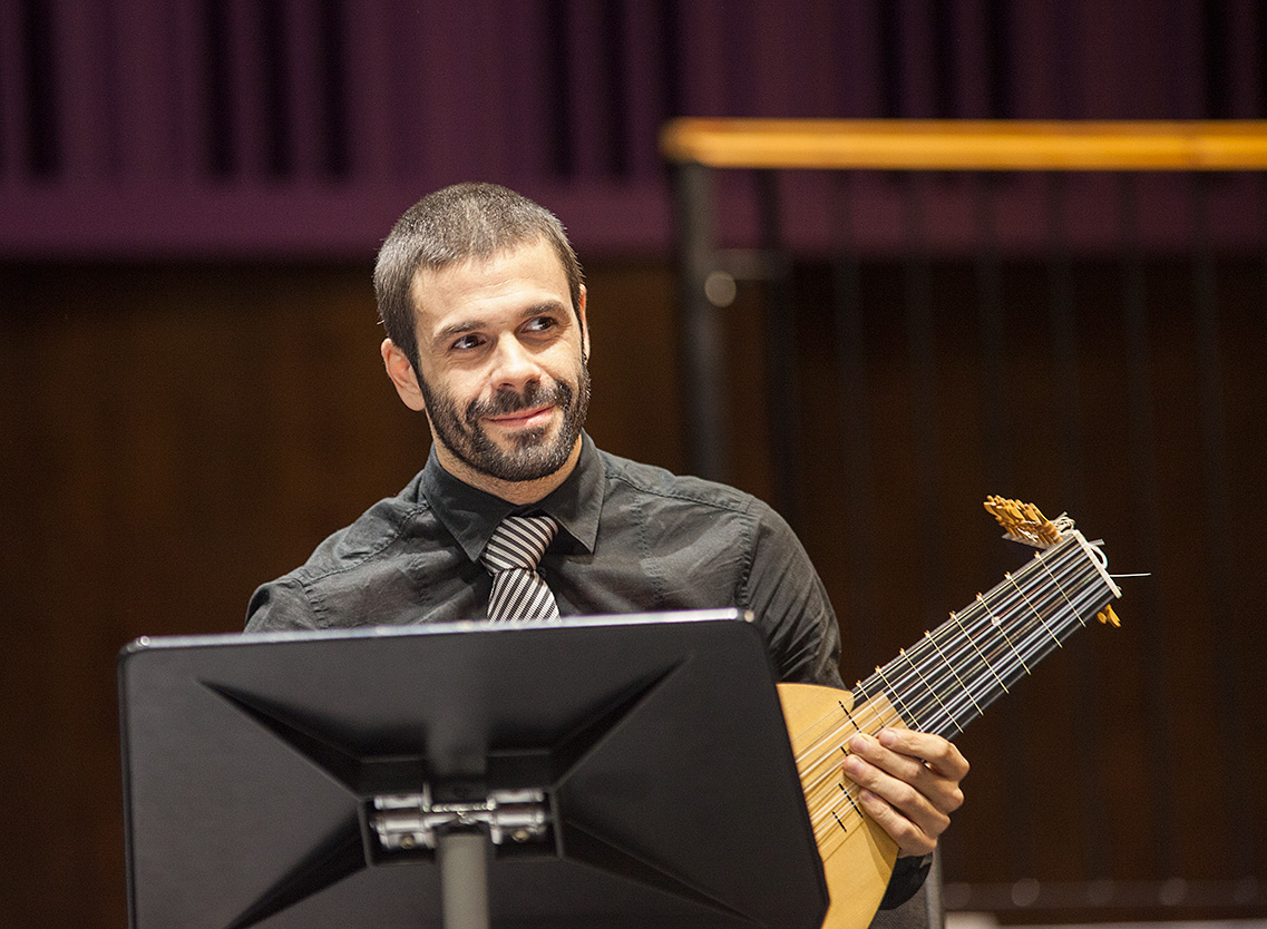 Miguel Rinc&oacute;n. Festival East Cork Early Music 2013. Foto de John Finn