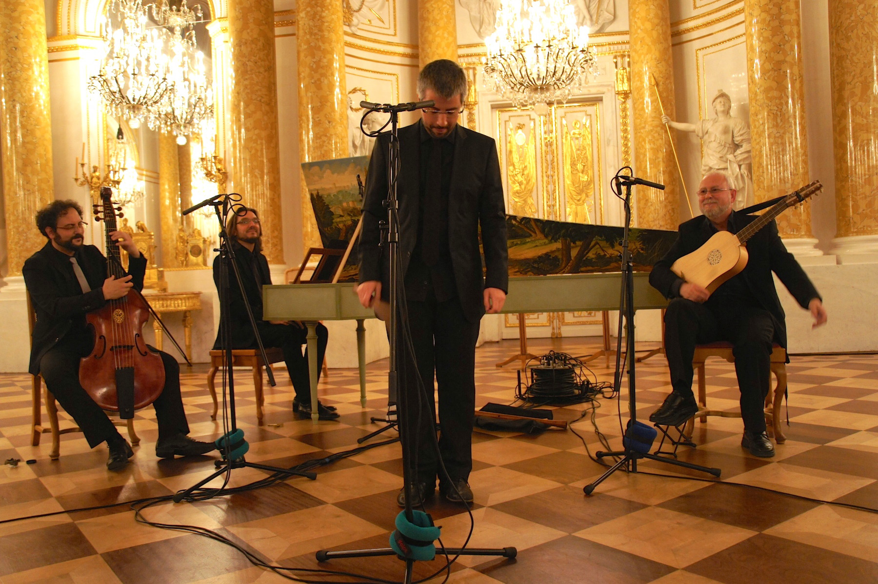 Concert in Warsaw Music Encounters 2014. Rami Alqhai, Javier Núñez, Vicente Parrilla & Juan Carlos Rivera