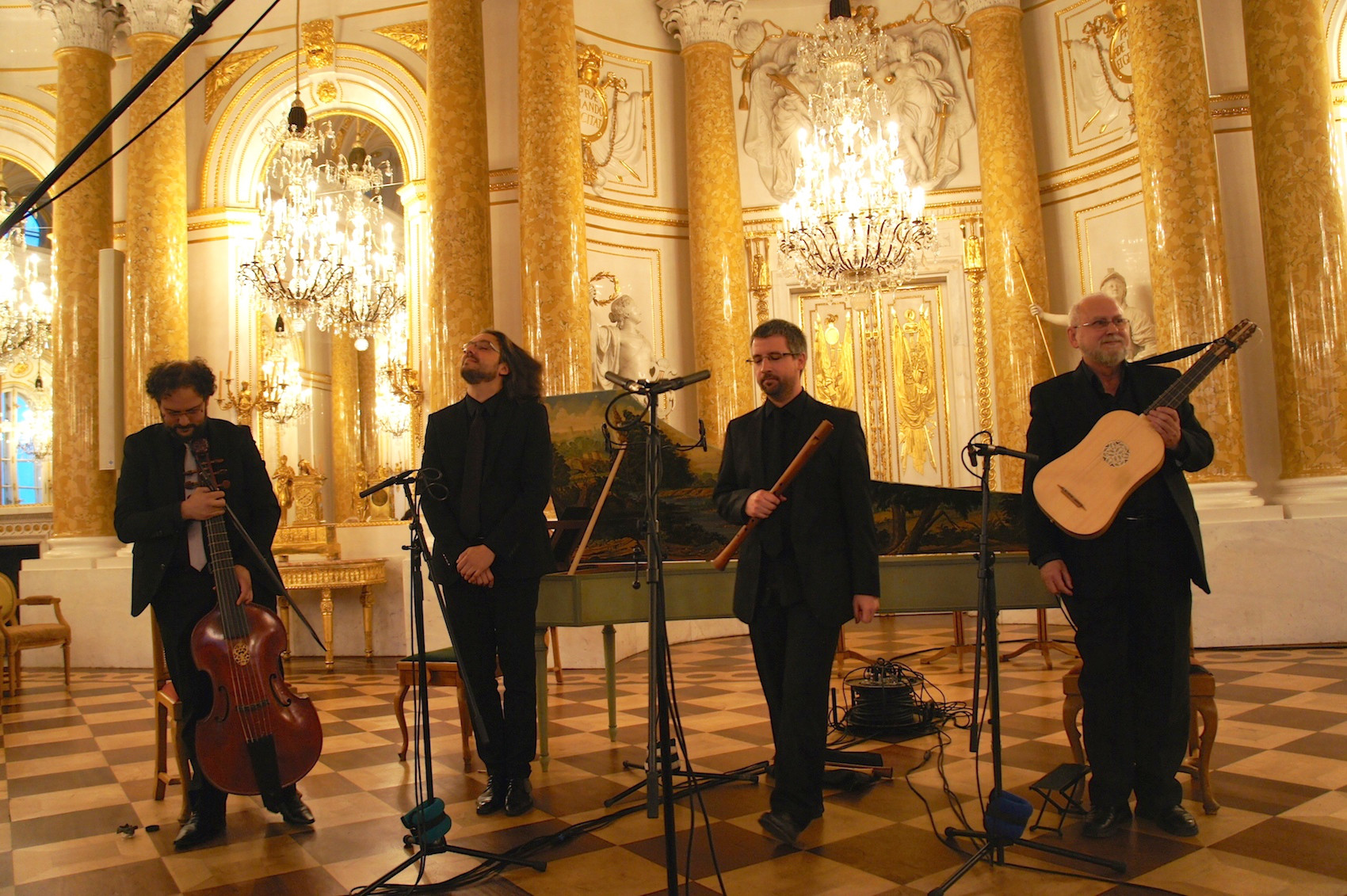 Concierto en el Festival Music Encounters de Varsovia. Rami Alqhai, Javier Núñez, Vicente Parrilla & Juan Carlos Rivera