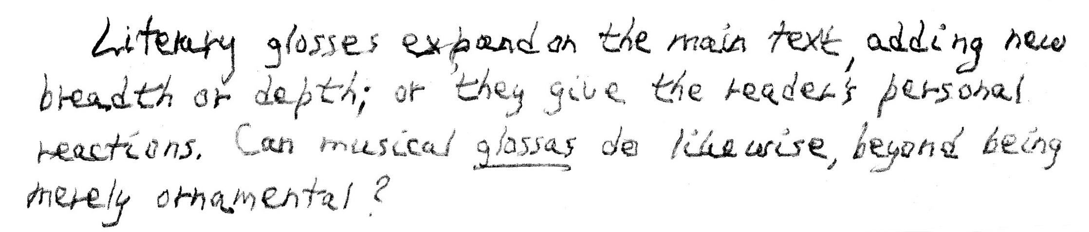 Manuscrito de Bob Marvin
